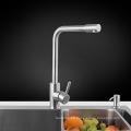 Mezclador de lavabo del fregadero de la cocina acuacúbica Toque de palanca única de palanca de palanca giratoria Sopout moderno con el estándar EN1111 certificado por WRAS CE